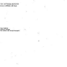 Background paper, 1983-04-1...