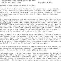 Announcements, 1982-09-05. ...