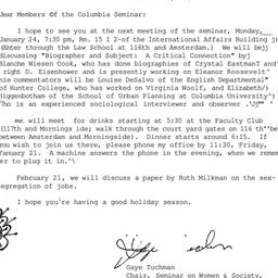 Announcements, 1982-12-16. ...