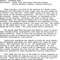 Minutes, 1983-05-16. Women ...