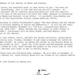 Announcements, 1982-10-21. ...