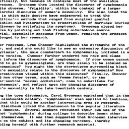 Minutes, 1991-11-18. Women ...