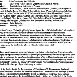 Minutes, 1997-01-27. Women ...