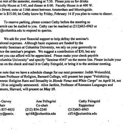 Announcements, 1997-02-25. ...