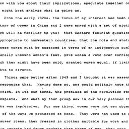 Speaker's notes, 1986-0...