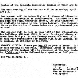 Announcements, 1978-04-05. ...