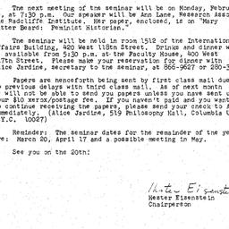 Announcements, 1978-01-26. ...