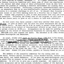 Announcements, 1984-09-04. ...