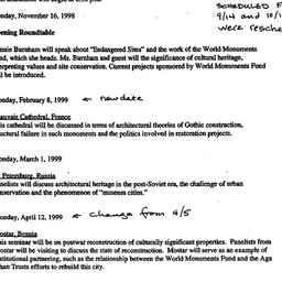 Handouts, 1998-11-16. Histo...