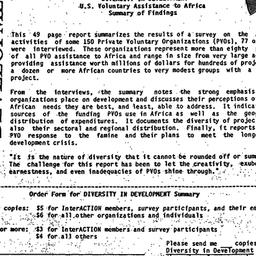 Handouts, 1985-10-14. Phila...
