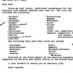 Correspondence, 1985-02-04....