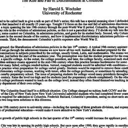 Speaker's paper, 1998-1...