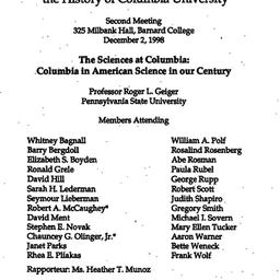 Minutes, 1998-12-02. The Hi...