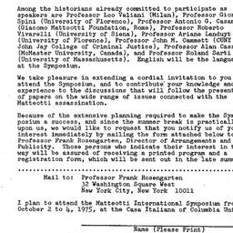 Announcements, 1975-11-02. ...