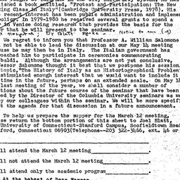 Announcements, 1982-03-12. ...