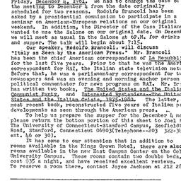 Announcements, 1981-12-04. ...