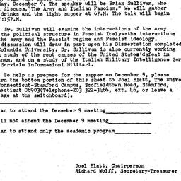 Announcements, 1983-12-09. ...