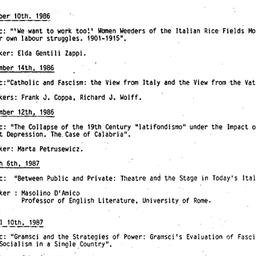 Schedules, Studies in Moder...