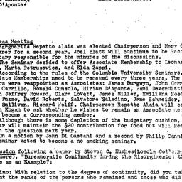 Minutes, 1987-05-08. Studie...