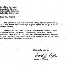 Minutes, 1977-02-15. Studie...