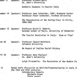Schedules, Studies in Moder...