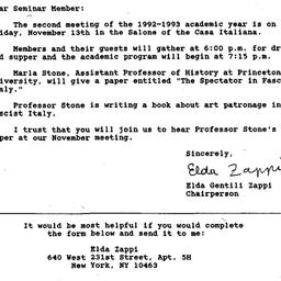 Minutes, 1992-10-15. Studie...