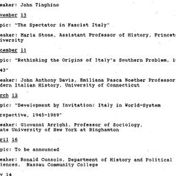 Schedules, Studies in Moder...