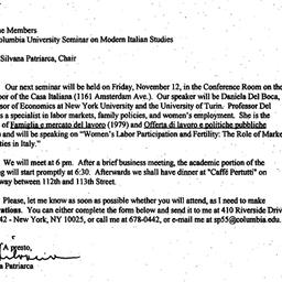 Announcements, 1999-10-25. ...
