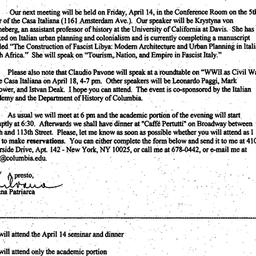 Announcements, 2000-03-29. ...