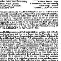 Minutes, 1996-05-14. Studie...