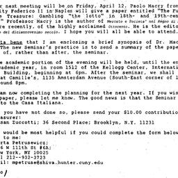 Announcements, 1996-03-17. ...