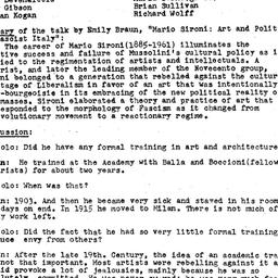 Minutes, 1988-03-04. Studie...