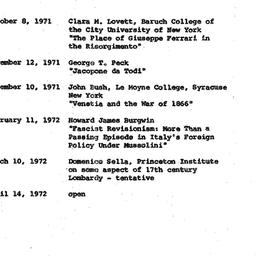 Schedules, Studies in Moder...