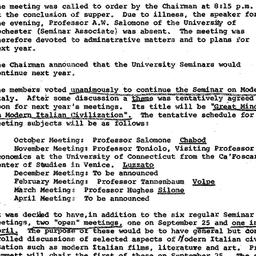 Minutes, 1970-04-10. Studie...