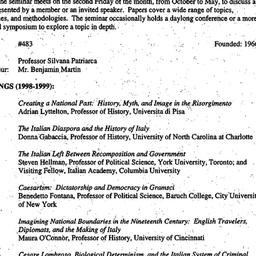 Schedules, Studies in Moder...