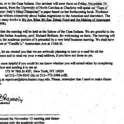 Announcements, 1998-10-21. ...