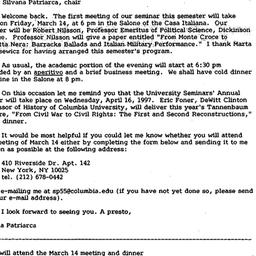 Announcements, 1997-02-23. ...