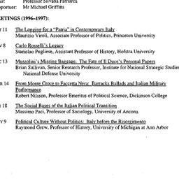 Schedules, Studies in Moder...