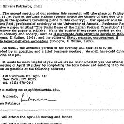 Announcements, 1997-03-27. ...