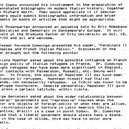 Minutes, 1984-10-05. Studie...
