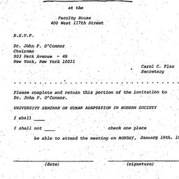 Announcements, 1976-01-19. ...