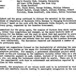 Minutes, 1966-11-21. Human ...