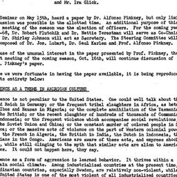 Minutes, 1967-05-15. Human ...