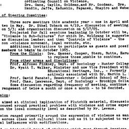 Minutes, 1965-04-05. Human ...