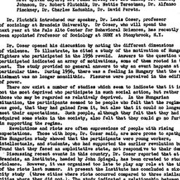 Minutes, 1968-03-18. Human ...