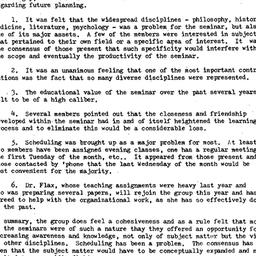Minutes, 1985-12-10. Human ...