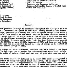 Minutes, 1986-03-12. Human ...