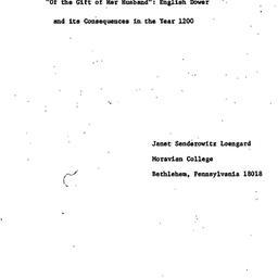 Speaker's paper, 1982-1...