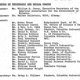 Minutes, 1976-03-11. Techno...