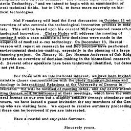 Announcements, 1974-06-27. ...